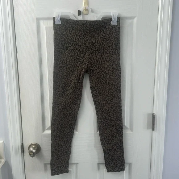 SPANX Leopard Print Leggings - Brown - Picture 1 of 3